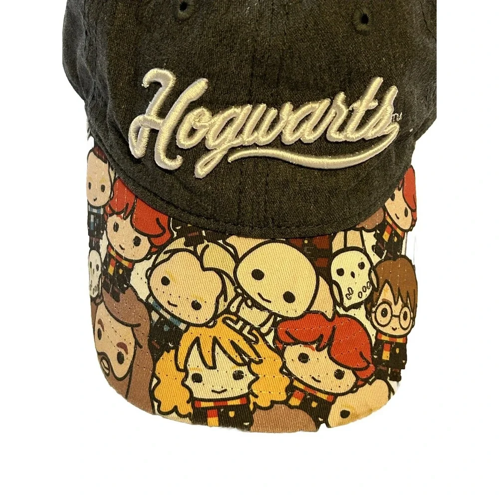 Harry Potter Hogwarts Baseball Cap - Hat Adjustable - One Size - Adults